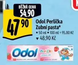 Albert Odol Perlička Zubní pasta nabídka