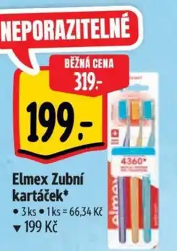 Albert Elmex Zubní kartáček nabídka