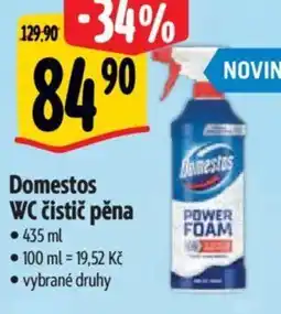Albert Domestos WC čistič pěna nabídka