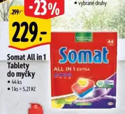Albert Somat All in 1 Tablety do myčky nabídka