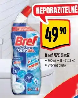 Albert Bref WC čistič nabídka