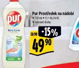 Albert Pur Prostředek na nádobí nabídka