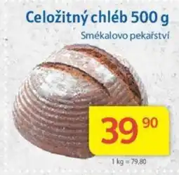 Kubík potraviny Celožitný chléb 500 g nabídka
