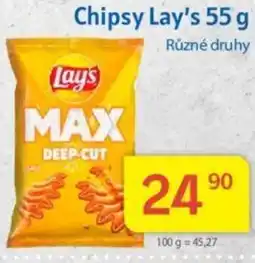 Kubík potraviny Chipsy Lay's 55 g nabídka