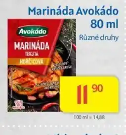 Kubík potraviny Marináda Avokádo 80 ml nabídka