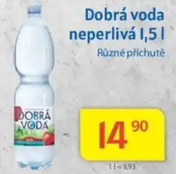 Kubík potraviny Dobrá voda neperlivá 1,5 L nabídka