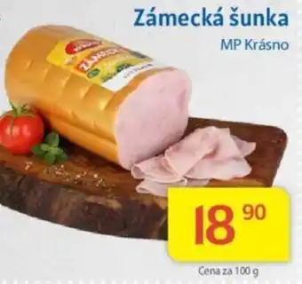 Kubík potraviny Zámecká šunka nabídka