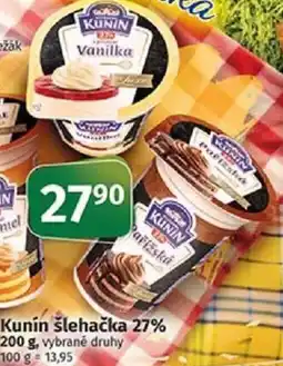 COOP TIP Kunín šlehačka 27% nabídka