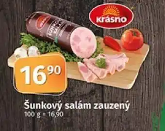 COOP TIP Šunkový salám zauzený nabídka