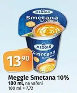 COOP TIP Meggle Smetana 10% 180 ml nabídka