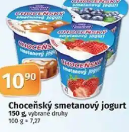 COOP TIP Choceňský smetanový jogurt 150 g nabídka