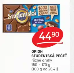 Flop ORION STUDENTSKÁ PEČEŤ nabídka