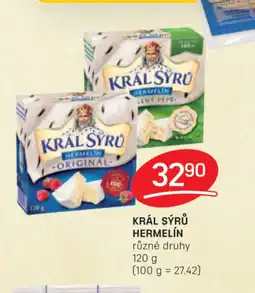 Flop KRÁL SÝRŮ HERMELÍN nabídka