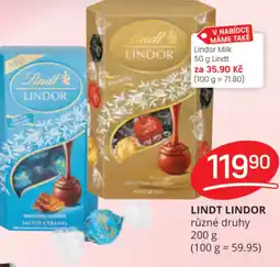 Flop LINDT LINDOR nabídka
