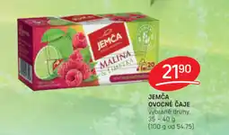 Flop JEMČA OVOCNÉ ČAJE nabídka