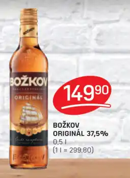 Flop BOŽKOV ORIGINAL 37.5% 0.5L nabídka