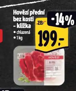 Albert Hovězí přední bez kosti nabídka