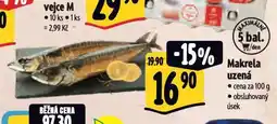 Albert Makrela uzená nabídka