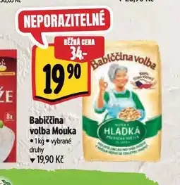 Albert Babiččina volba mouka nabídka