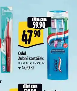 Albert Odol zubní kartáček nabídka