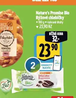 Albert Bio rýžové chlebíčky nabídka