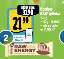 Albert Bombus raw tyčinka nabídka