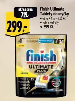 Albert Finish tablety do myčky nabídka