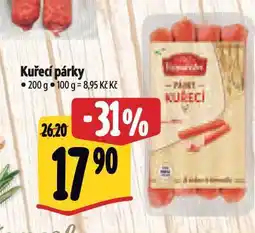 Albert Kuřecí párky nabídka