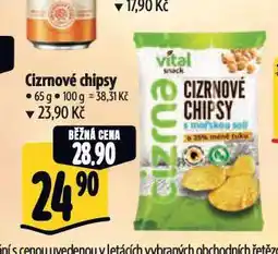 Albert Cizrnové chipsy nabídka