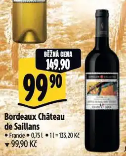 Albert Bordeaux chateau de saillans nabídka