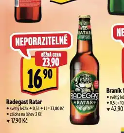 Albert Pivo radegast nabídka