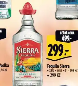 Albert Tequila sierra nabídka