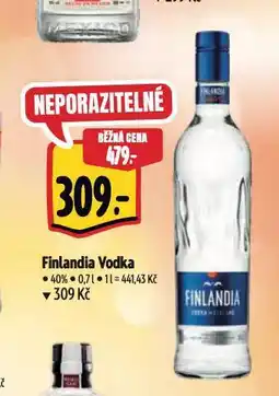 Albert Finlandia vodka nabídka