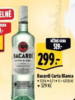 Albert Bacardi carta blanca nabídka