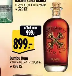 Albert Bumbu rum nabídka