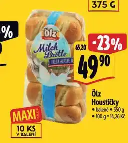 Albert Olz houstičky nabídka