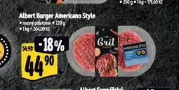 Albert Burger americano style nabídka