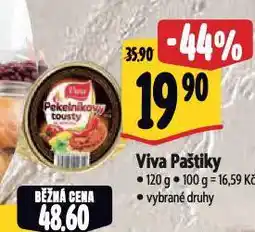Albert Viva paštiky nabídka