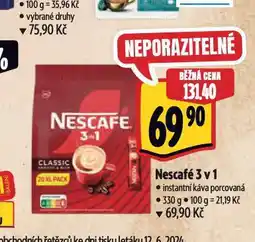Albert Káva nescafé nabídka