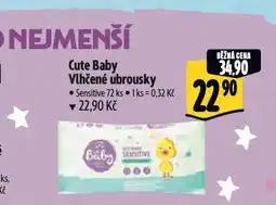Albert Cute baby dětské vlhčené ubrousky nabídka