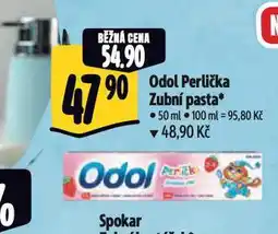 Albert Odol perlička zubní pasta nabídka