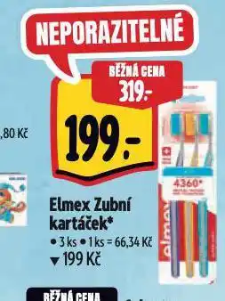 Albert Elmex zubní kartáček nabídka