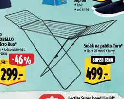 Albert Sušák na prádlo nabídka