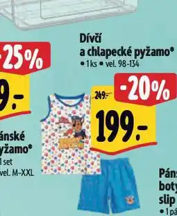 Albert Pyžamo nabídka