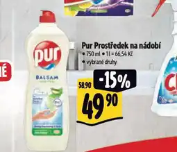 Albert Pur prostředek na nádobí nabídka