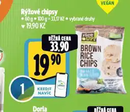 Albert Rýžové chipsy nabídka