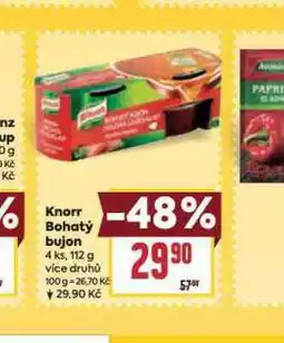 Billa Knorr bohatý bujon nabídka