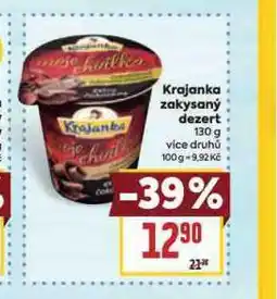 Billa Krajanka zakysaná smetana nabídka