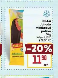 Billa Billa jahody v kakaové polevě nabídka