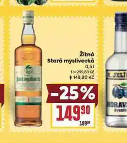 Billa Žitná stará myslivecká nabídka